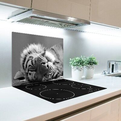 Worktop saver Sleeping tiger