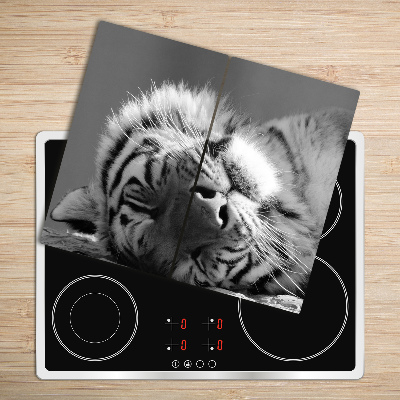 Worktop saver Sleeping tiger