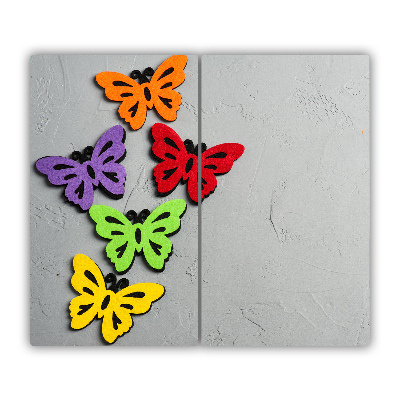 Worktop saver Colorful butterflies