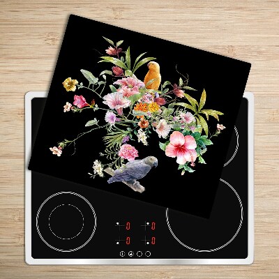 Worktop saver Flowers and birds