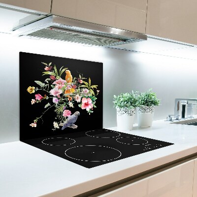 Worktop saver Flowers and birds