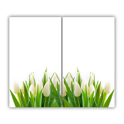 Worktop saver White tulips