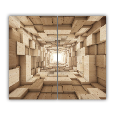 Worktop saver Wood tunnel