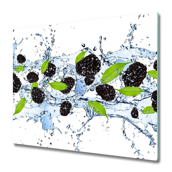 Worktop saver Blackberries water