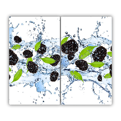 Worktop saver Blackberries water