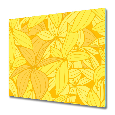 Worktop saver Yellow flowers