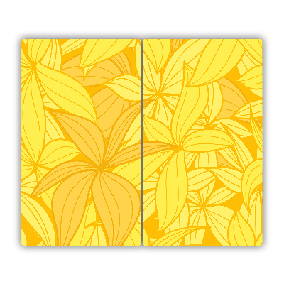 Worktop saver Yellow flowers