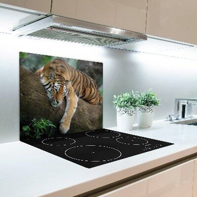 Worktop saver Tiger on the tree