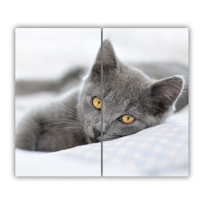 Worktop saver Gray cat