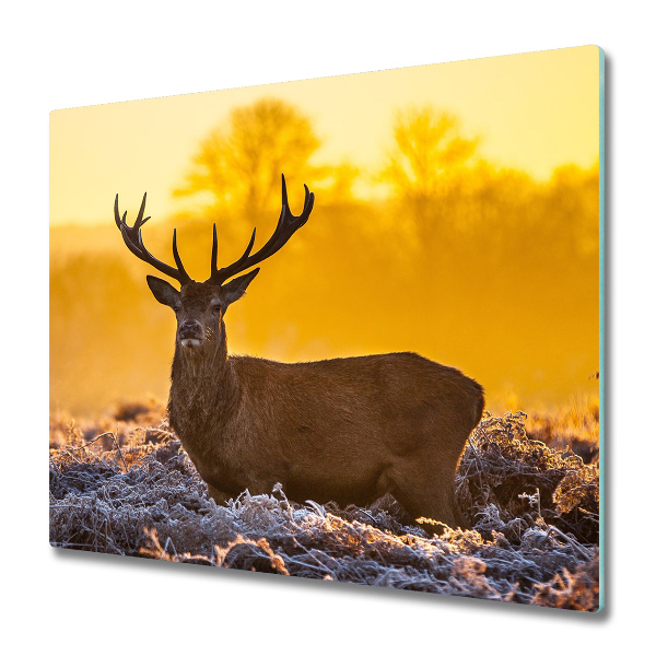 Worktop saver Deer sunrise