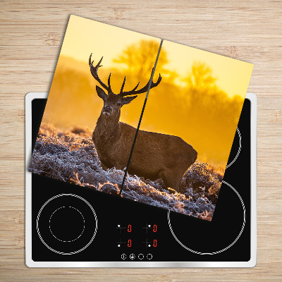 Worktop saver Deer sunrise