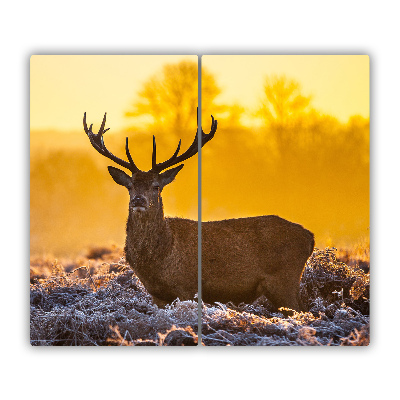 Worktop saver Deer sunrise