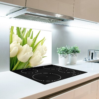 Worktop saver White tulips