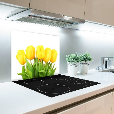 Worktop saver Yellow tulips