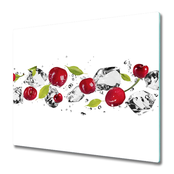 Worktop saver Cherries and water