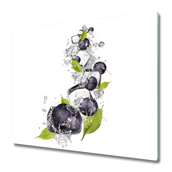 Worktop saver Blueberries with ice