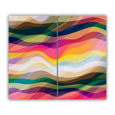 Worktop saver Waves abstract