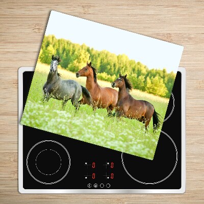 Worktop saver Horses galloping