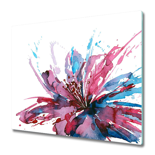 Chopping board Abstract flower