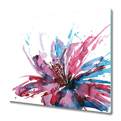 Chopping board Abstract flower