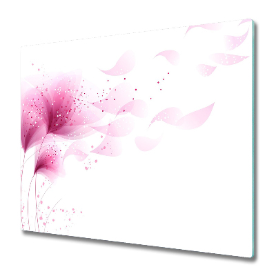 Chopping board Pink flower