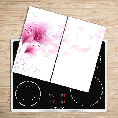 Chopping board Pink flower