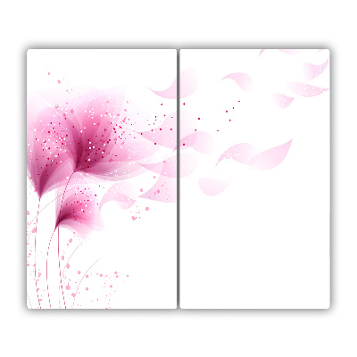 Chopping board Pink flower