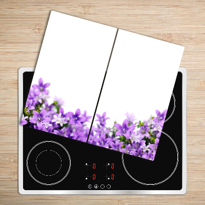 Chopping board Purple bells