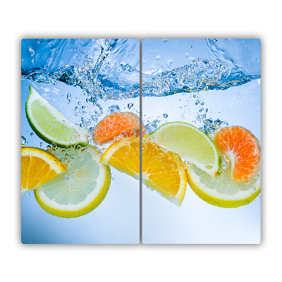 Chopping board Citrus fruits water