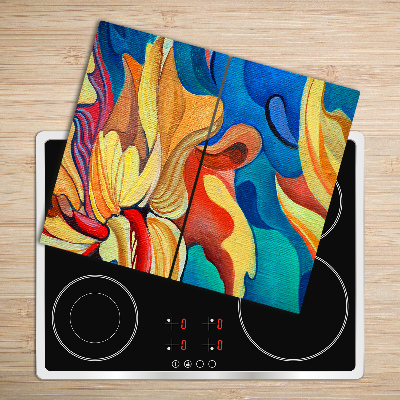 Chopping board Abstract flower