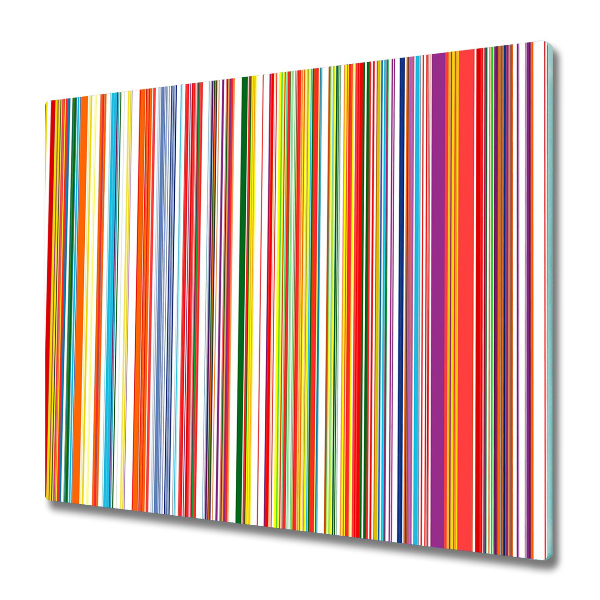 Chopping board Colored stripes