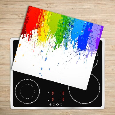 Chopping board Rainbow spots