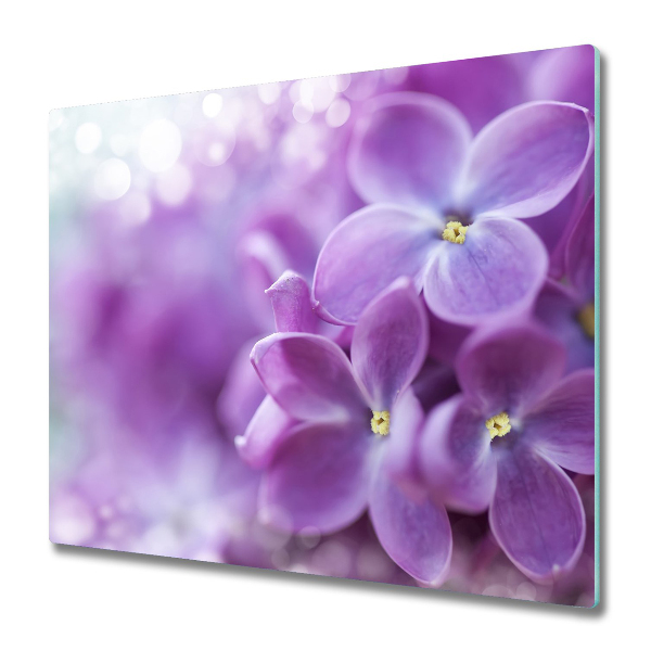 Chopping board Lilac flowers