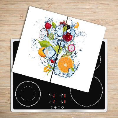 Chopping board Fruit and ice