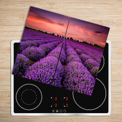 Chopping board Lavender field