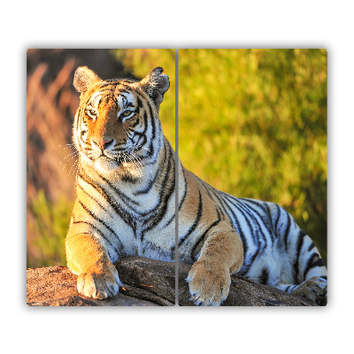 Chopping board Portrait of a tiger