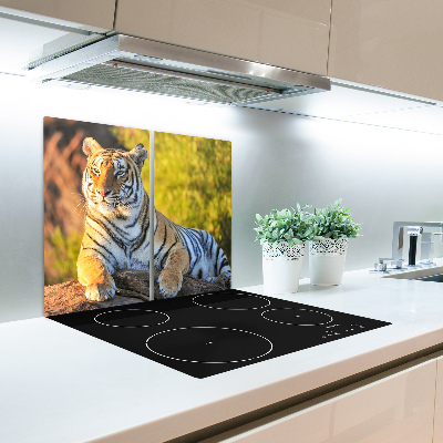 Chopping board Portrait of a tiger