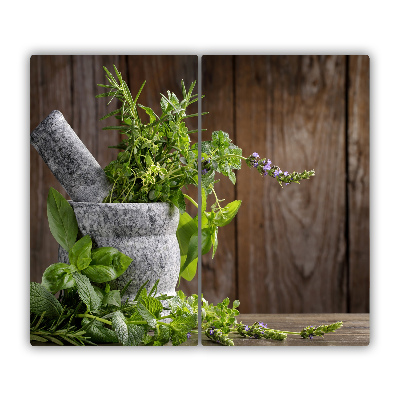 Chopping board Herb mortar