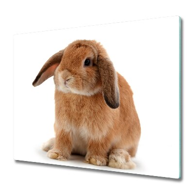 Chopping board Red rabbit