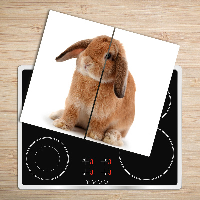 Chopping board Red rabbit