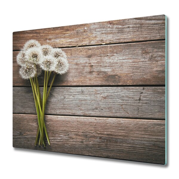 Chopping board Dandelion wood