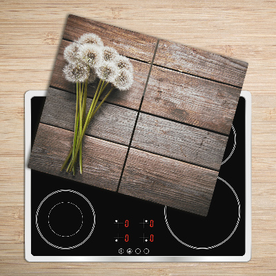 Chopping board Dandelion wood