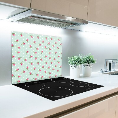 Chopping board Rose pattern