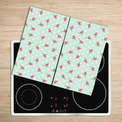 Chopping board Rose pattern