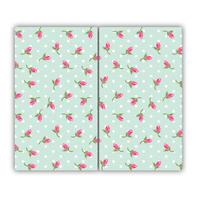 Chopping board Rose pattern