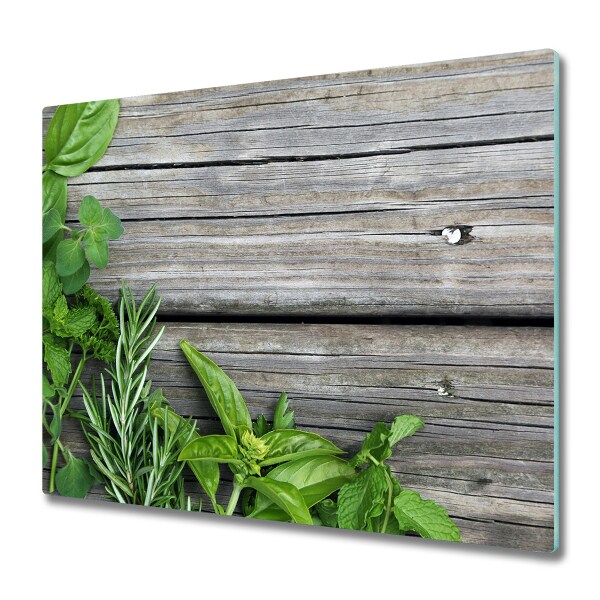 Chopping board Wood herbs