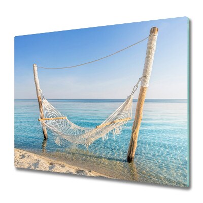 Chopping board Hammock by the sea