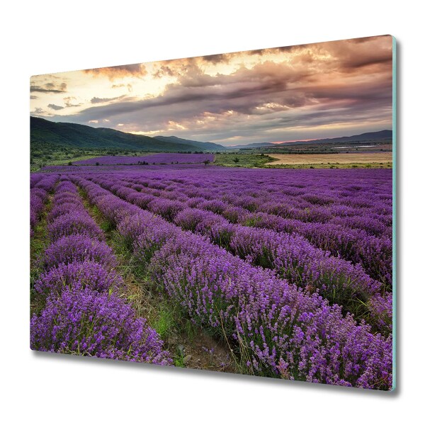 Chopping board Lavender field