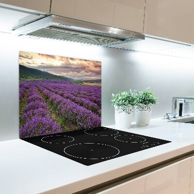 Chopping board Lavender field