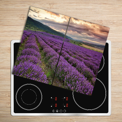 Chopping board Lavender field